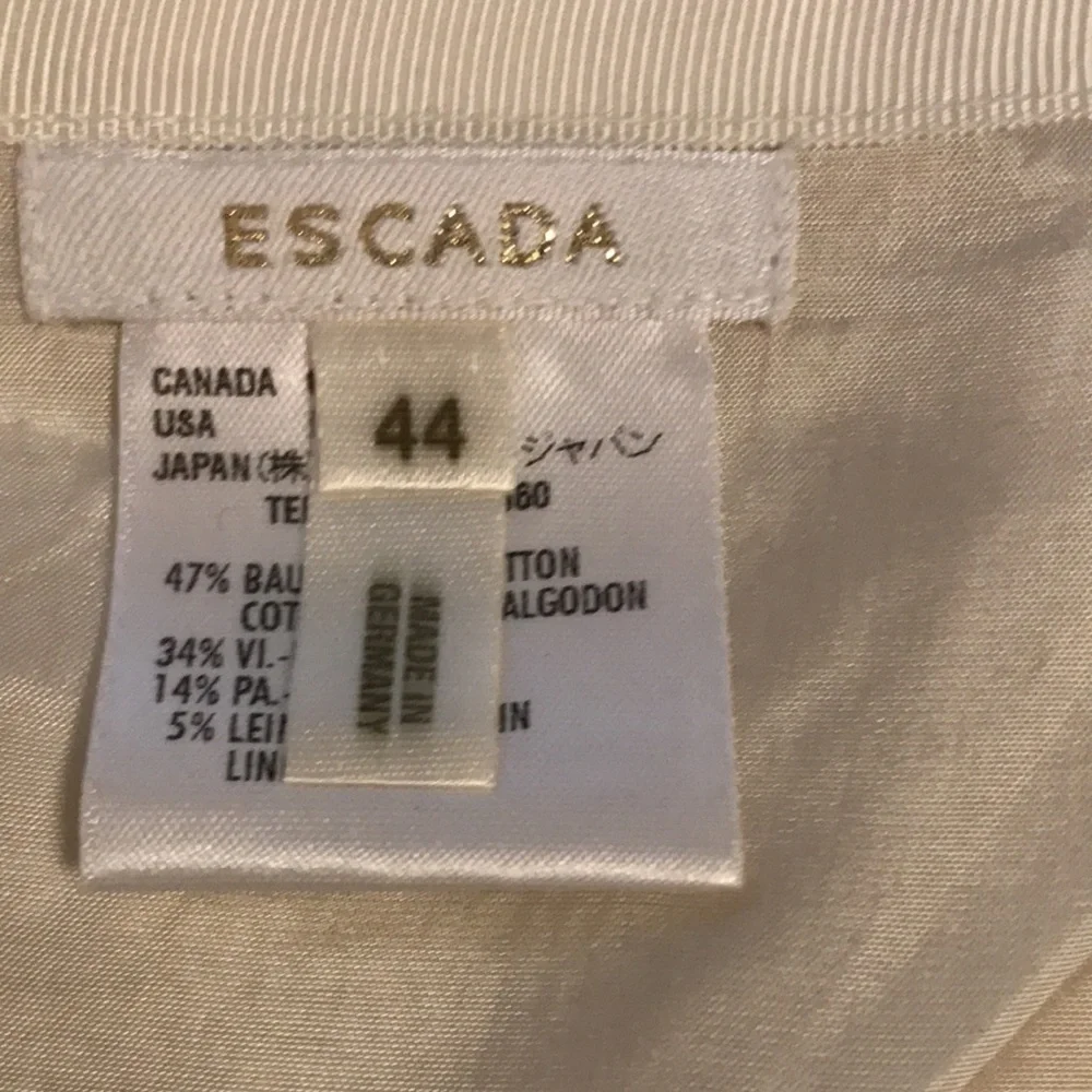 NWT Escada linen/cotton skirt - Picture 7 of 8